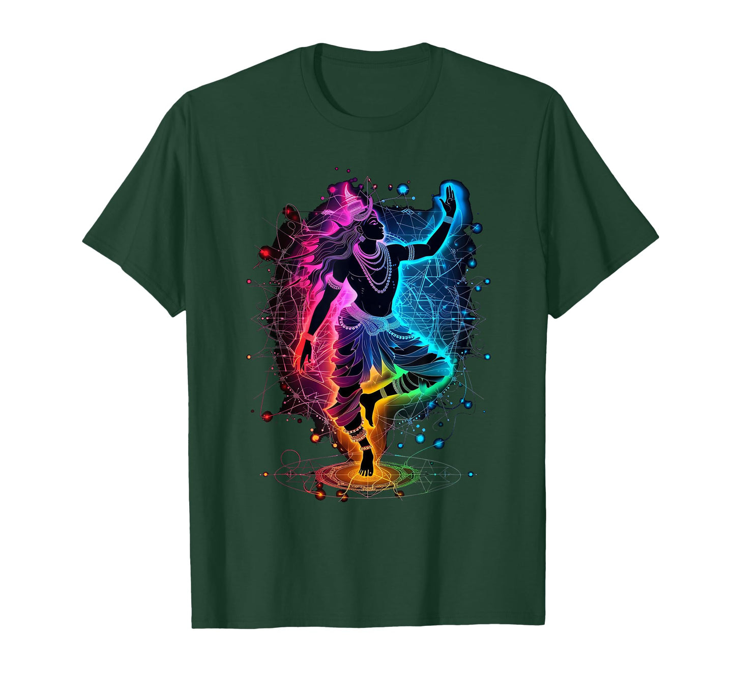 Shiva spiritual hindu god tandava dance yoga meditation T-Shirt