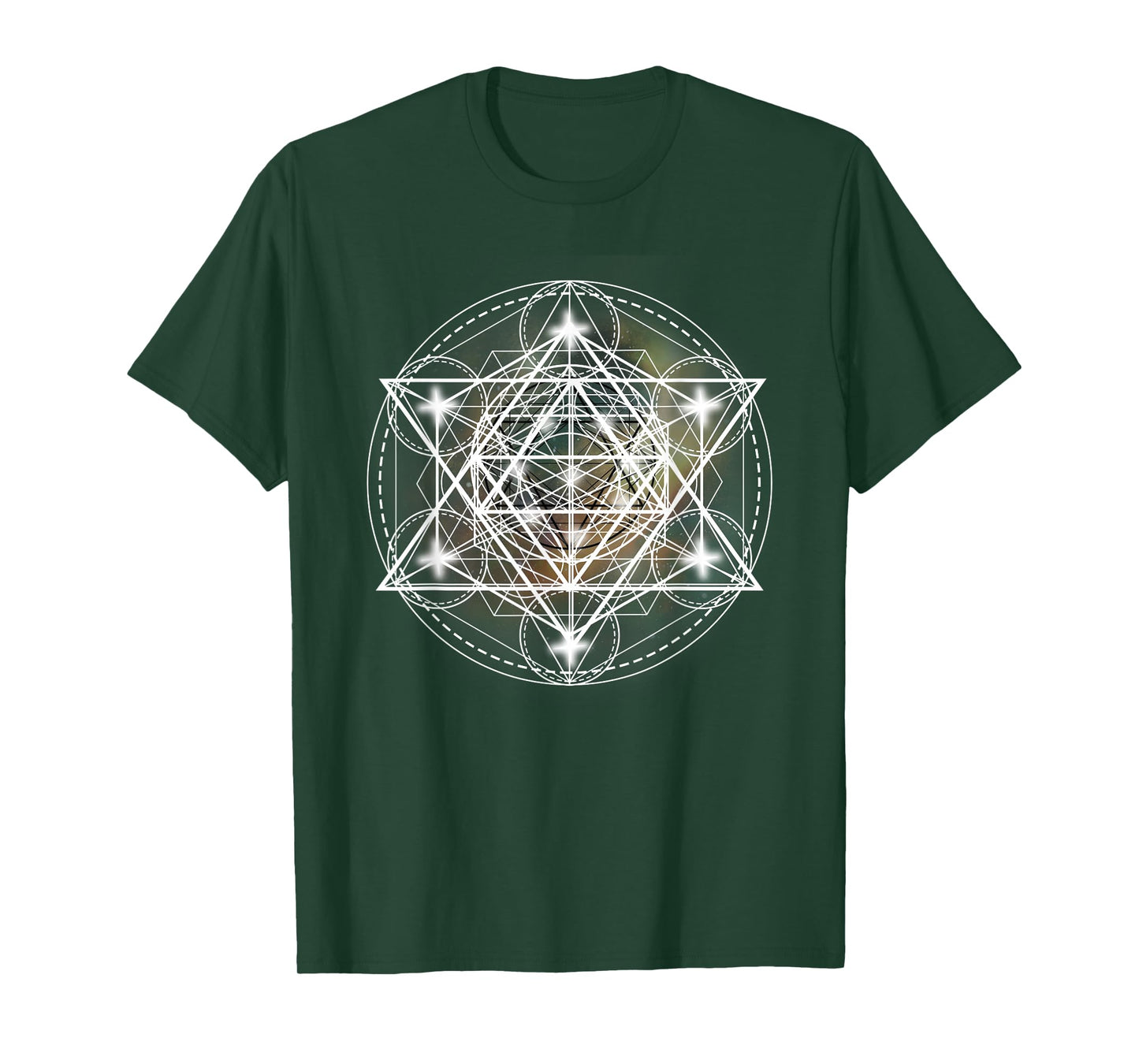 Metatron Cube Sacred Geometry Shirt - Spiritual Yoga T-Shirt