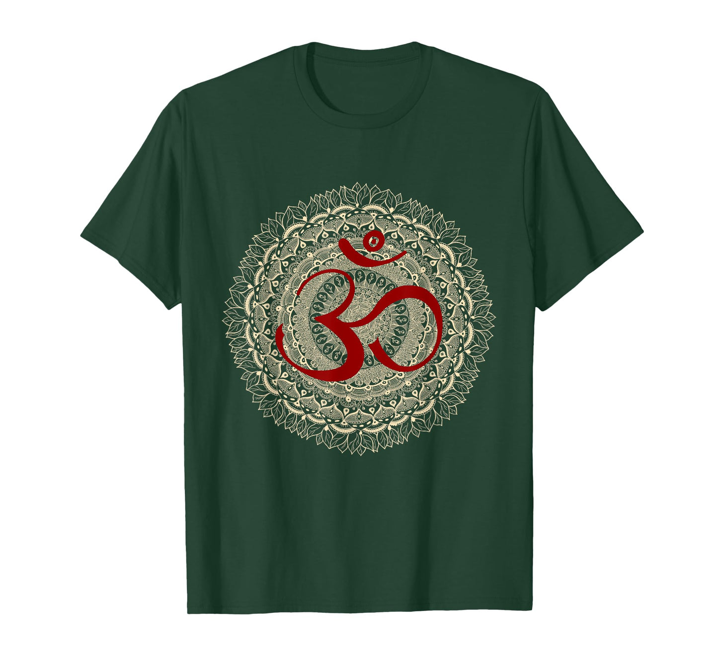 Yoga Symbols by Mona Om Yoga Ohm Hindu Meditation T-Shirt