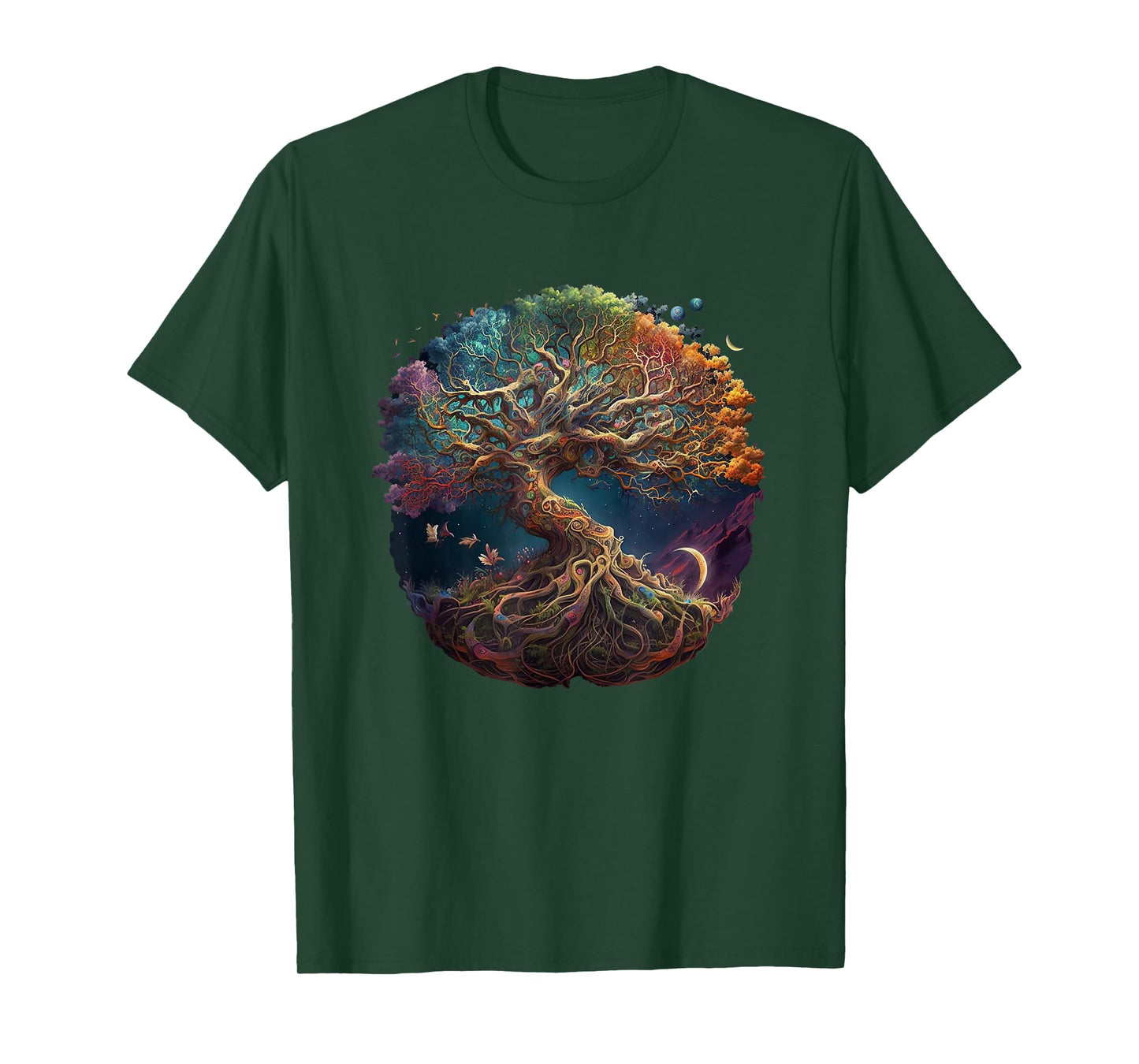 Tree Of Life Gift The Tree Of Life Meditation T-Shirt