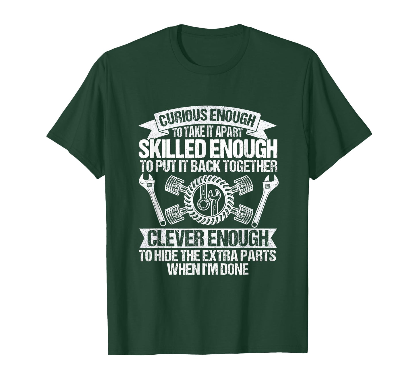 Cute Mechanic For Men Boys Motorcycle Auto Mechanic Garage T-Shirt