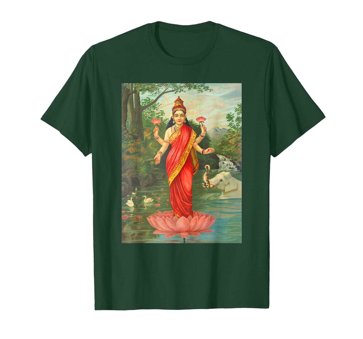 Goddess Lakshmi Painting T-Shirt