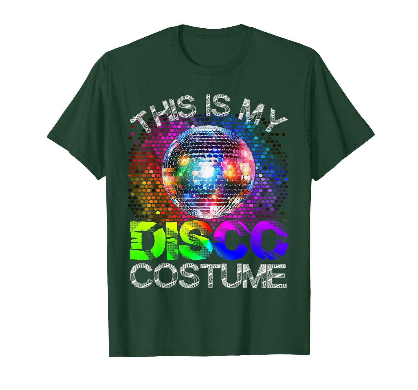 This Is My Disco Costume - 1970s Funky Party 70s Groove T-Shirt