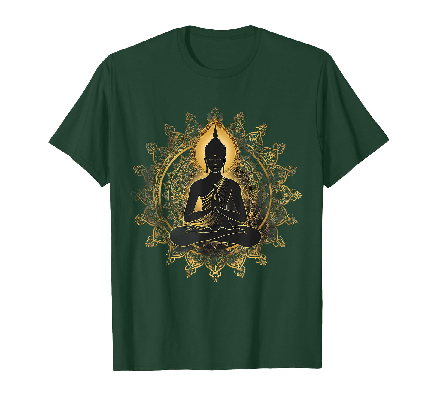 Meditation Zen Buddha Mandala Spiritual Buddhist Hindu T-Shirt