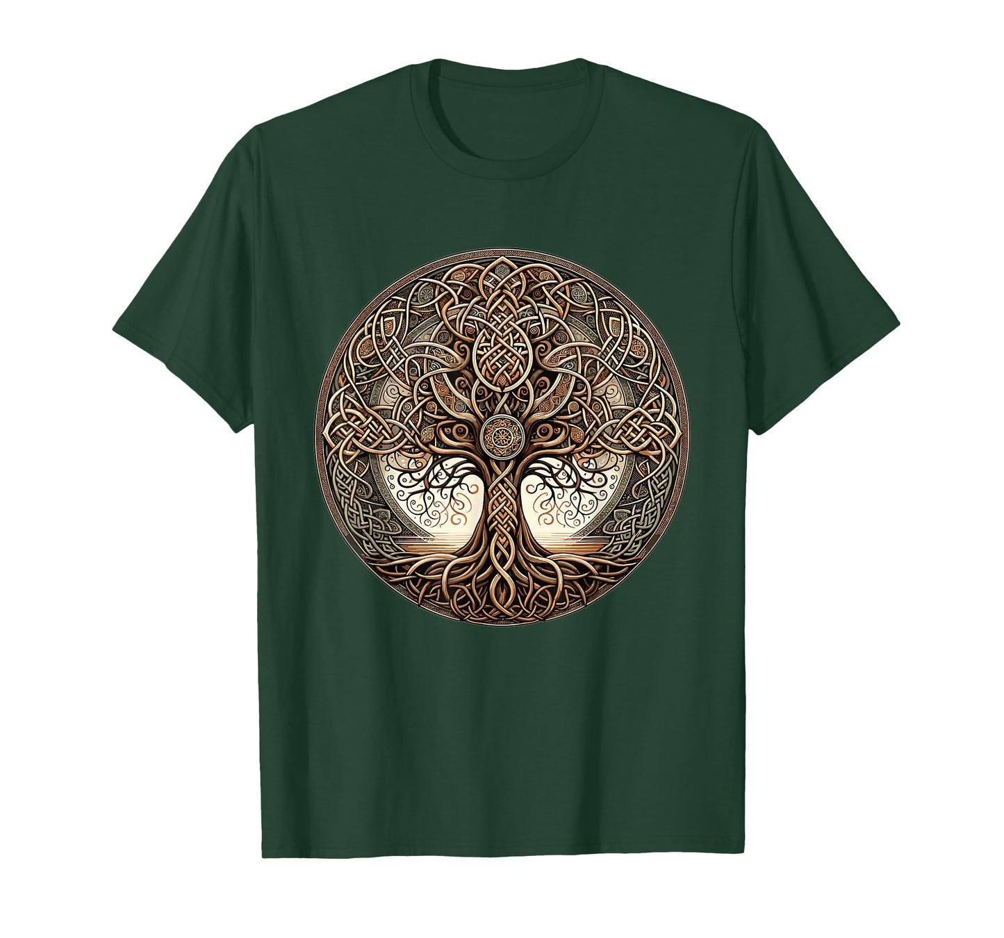 Celtic 'Tree Of Life' Roundel s Celtic Knot Designs T-Shirt