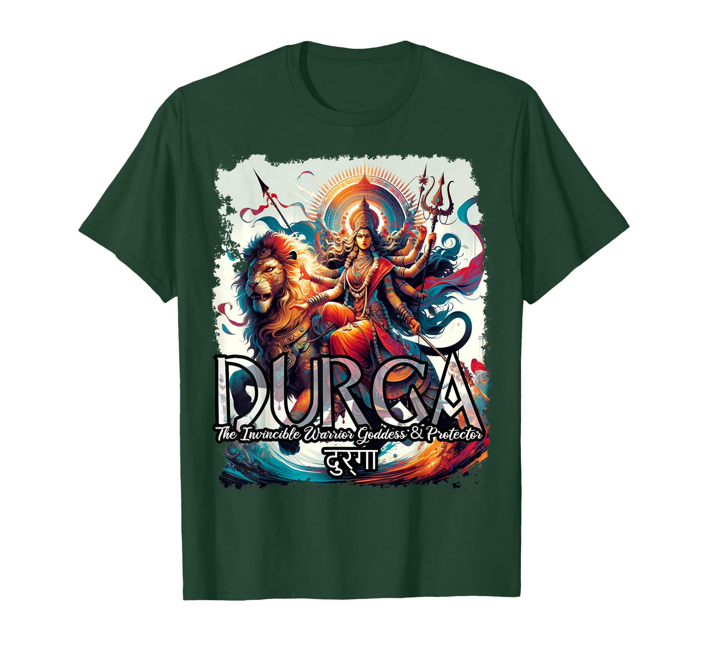 Durga Goddess Spiritual Hinduism T-Shirt