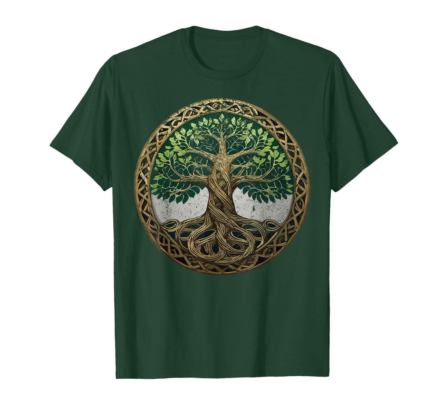Tree of Life Nordic Viking Celtic Odin Symbol T-Shirt