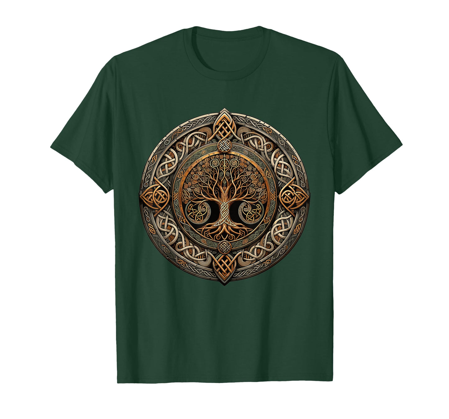 Celtic 'Tree Of Life' Shield s Celtic Knot Designs T-Shirt