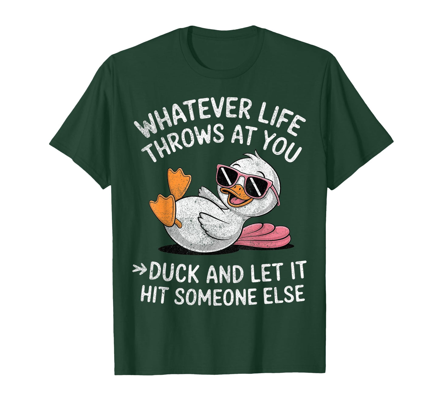 Funny Duck Graphic Funny Saying T-Shirt
