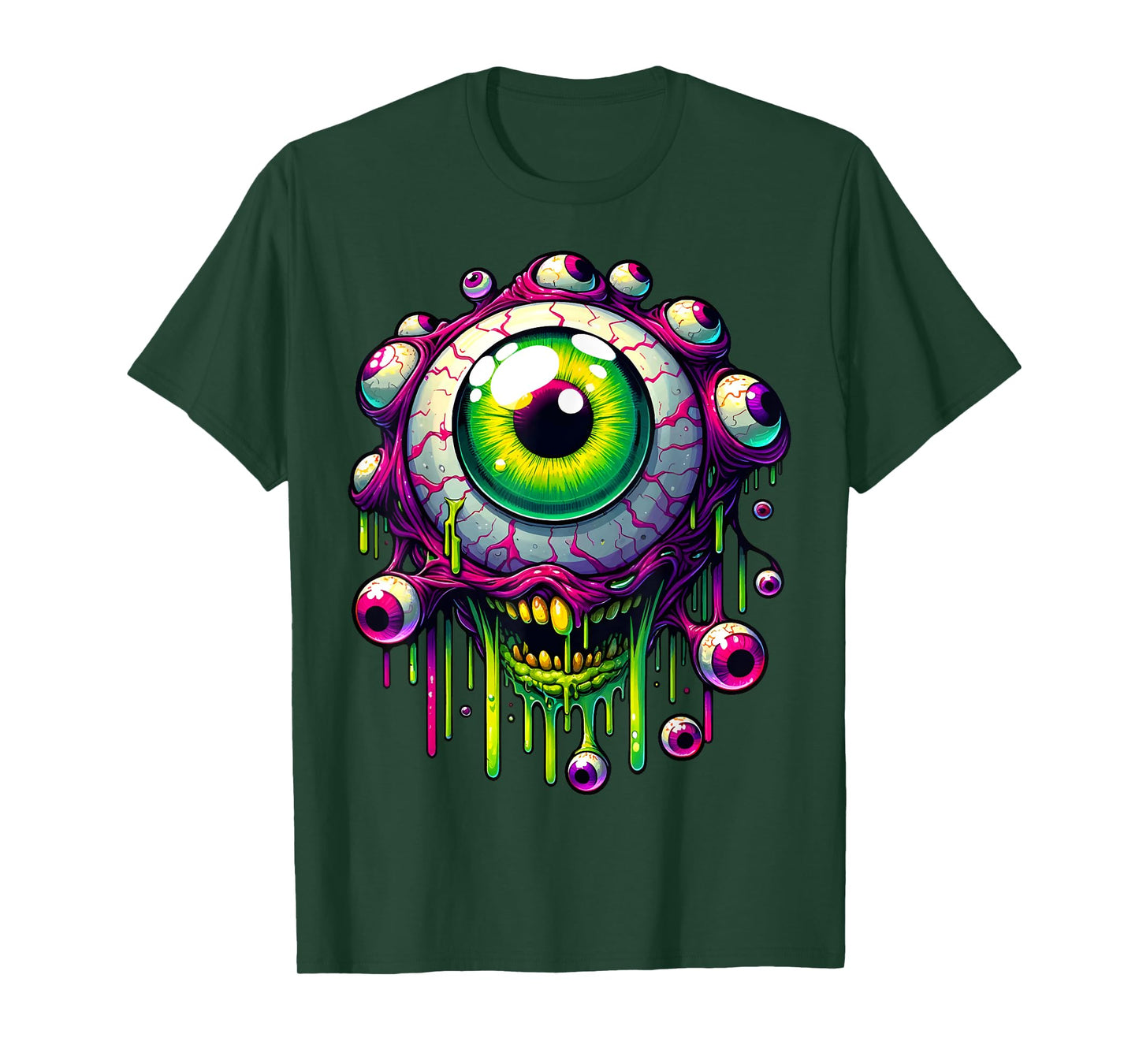 Summer & Festival - Trippy Surreal Psychedelic Eye Art Men Women Girls Kids T-Shirt