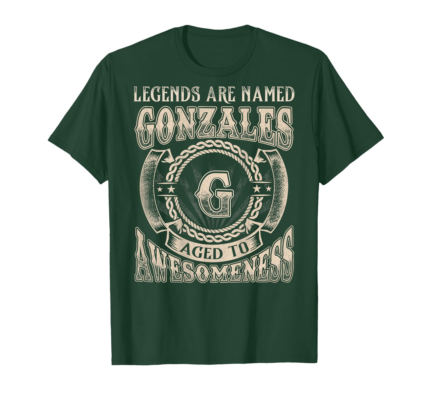 Gonzales Name Shirt Legends are Named Gonzales T-Shirt