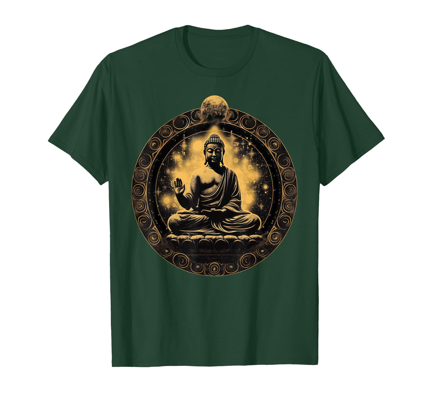 Buddha Buddhism Zen Spiritual Yoga Meditation Serenity T-Shirt