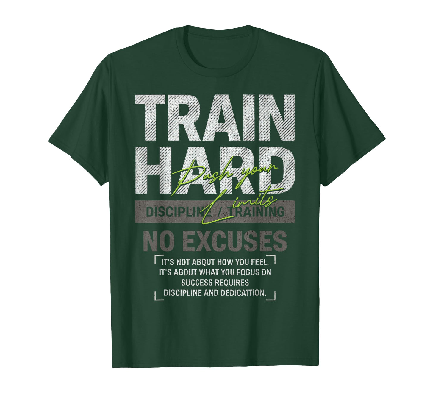Y2K Fitness Quote Gym Training Discipline Yoga Sport Workout T-Shirt