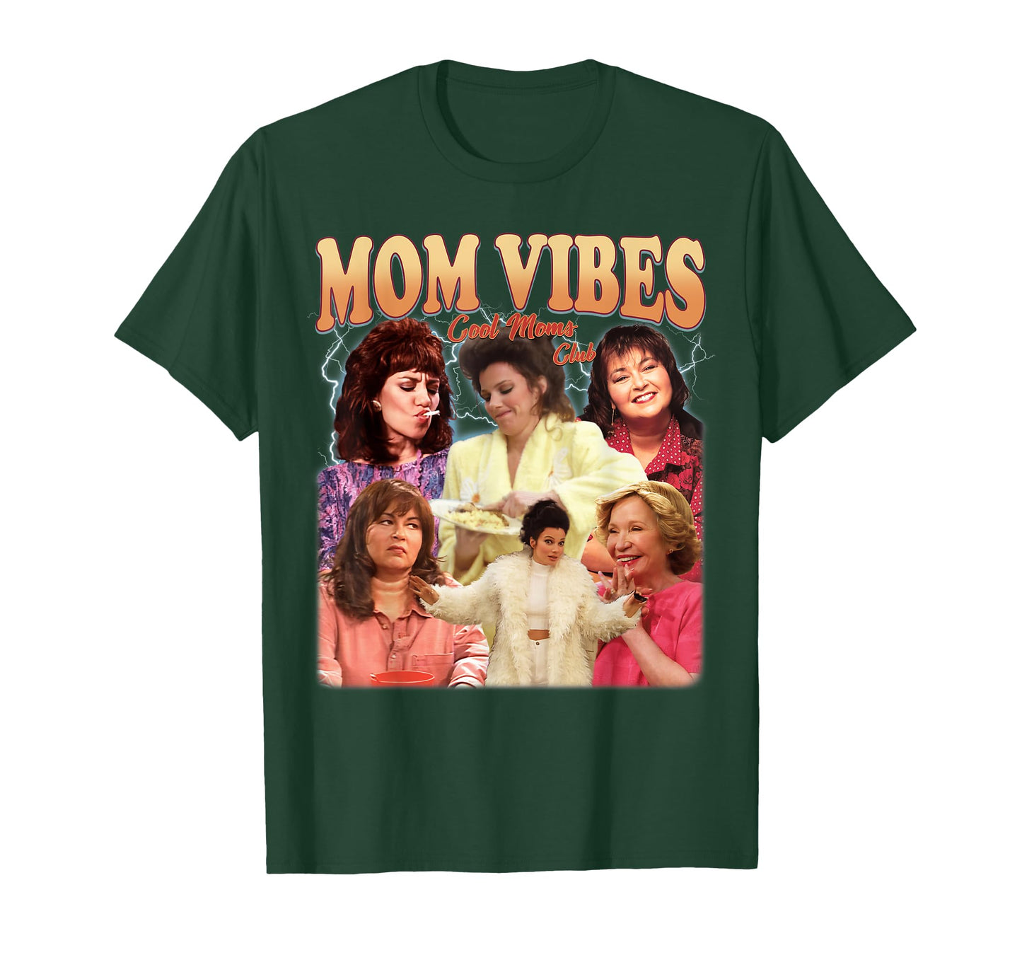 Retro 90โs Mom Vibes Funny Mom Life Mother's Day Clothing T-Shirt