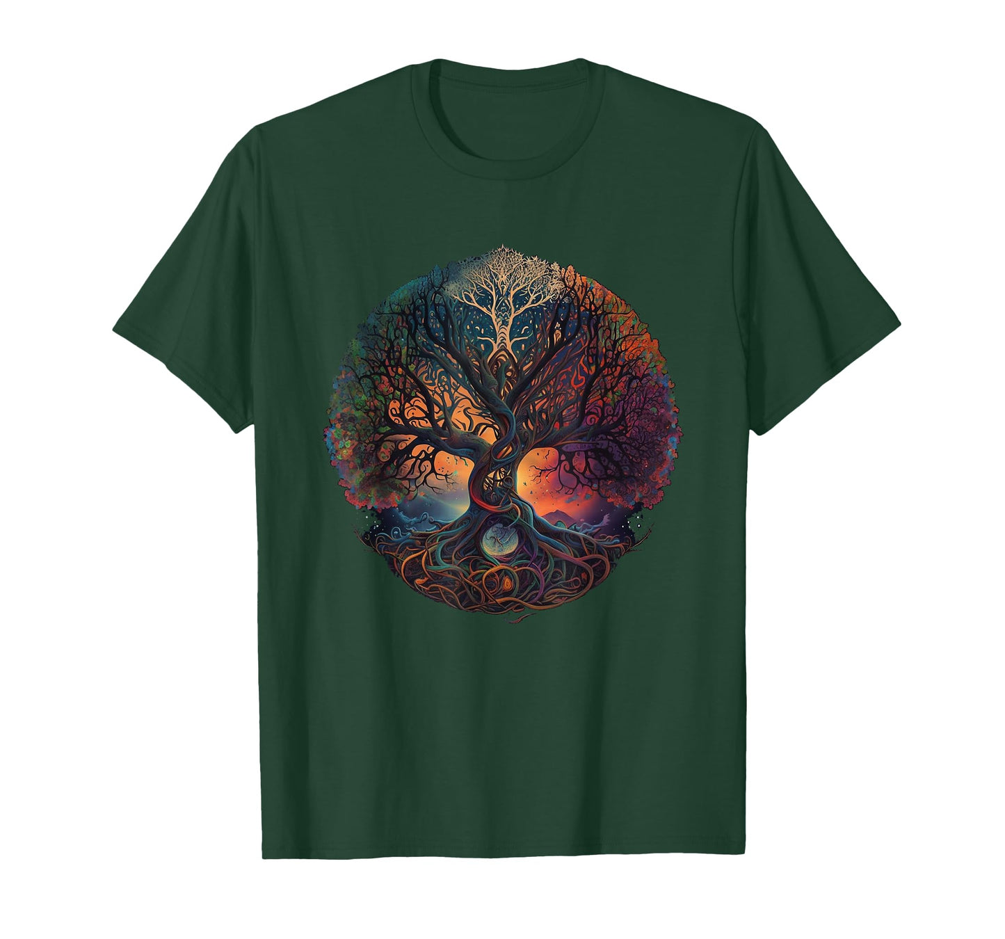 Tree Of Life Gift The Tree Of Life Meditation T-Shirt