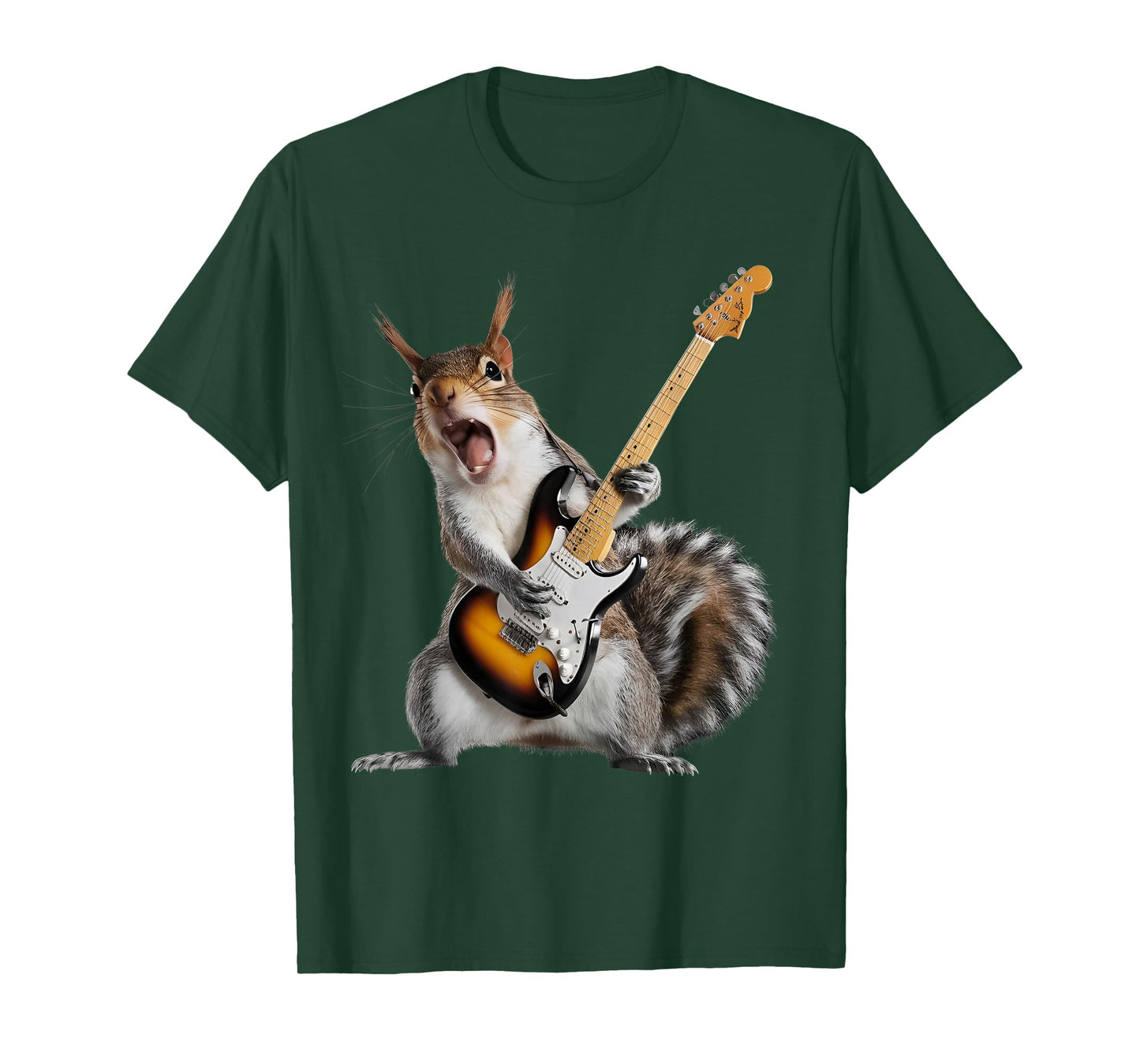 Squirrel Playing Guitar T-Shirt