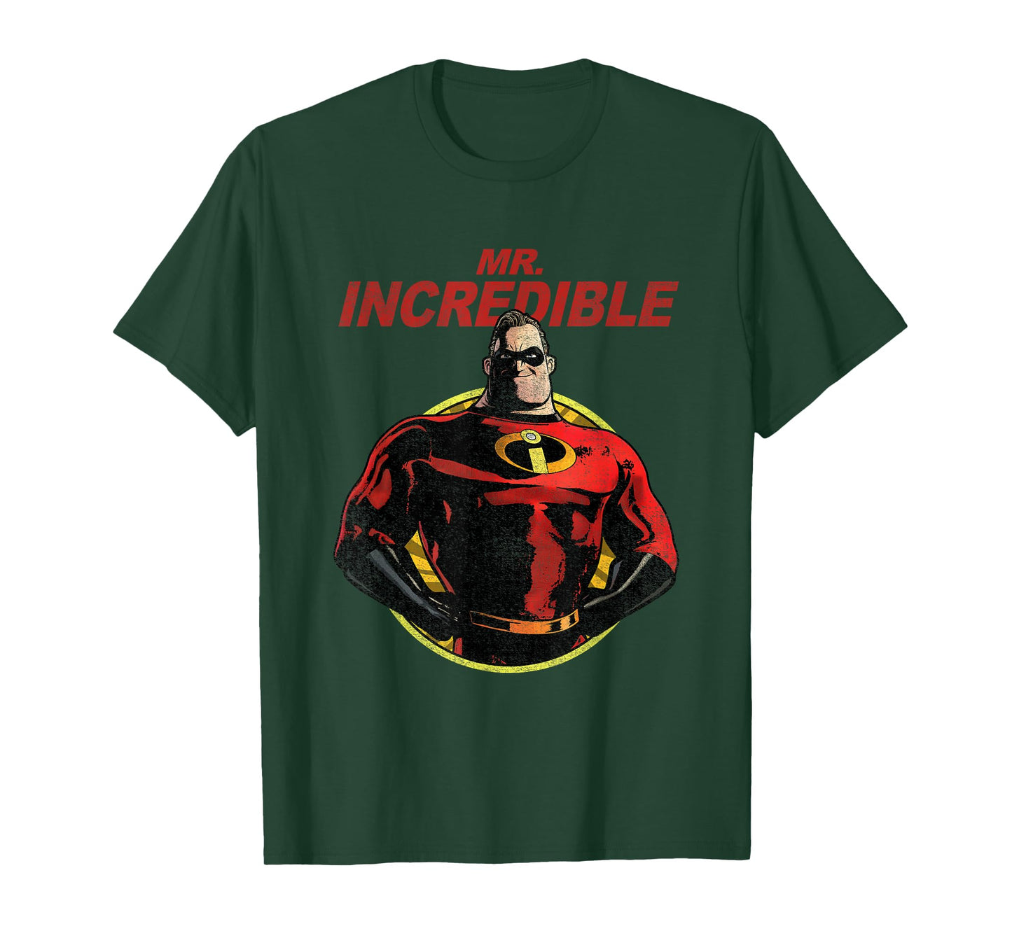 Disney Pixar The Incredibles 2 Mr. Incredible Vintage Dad T-Shirt