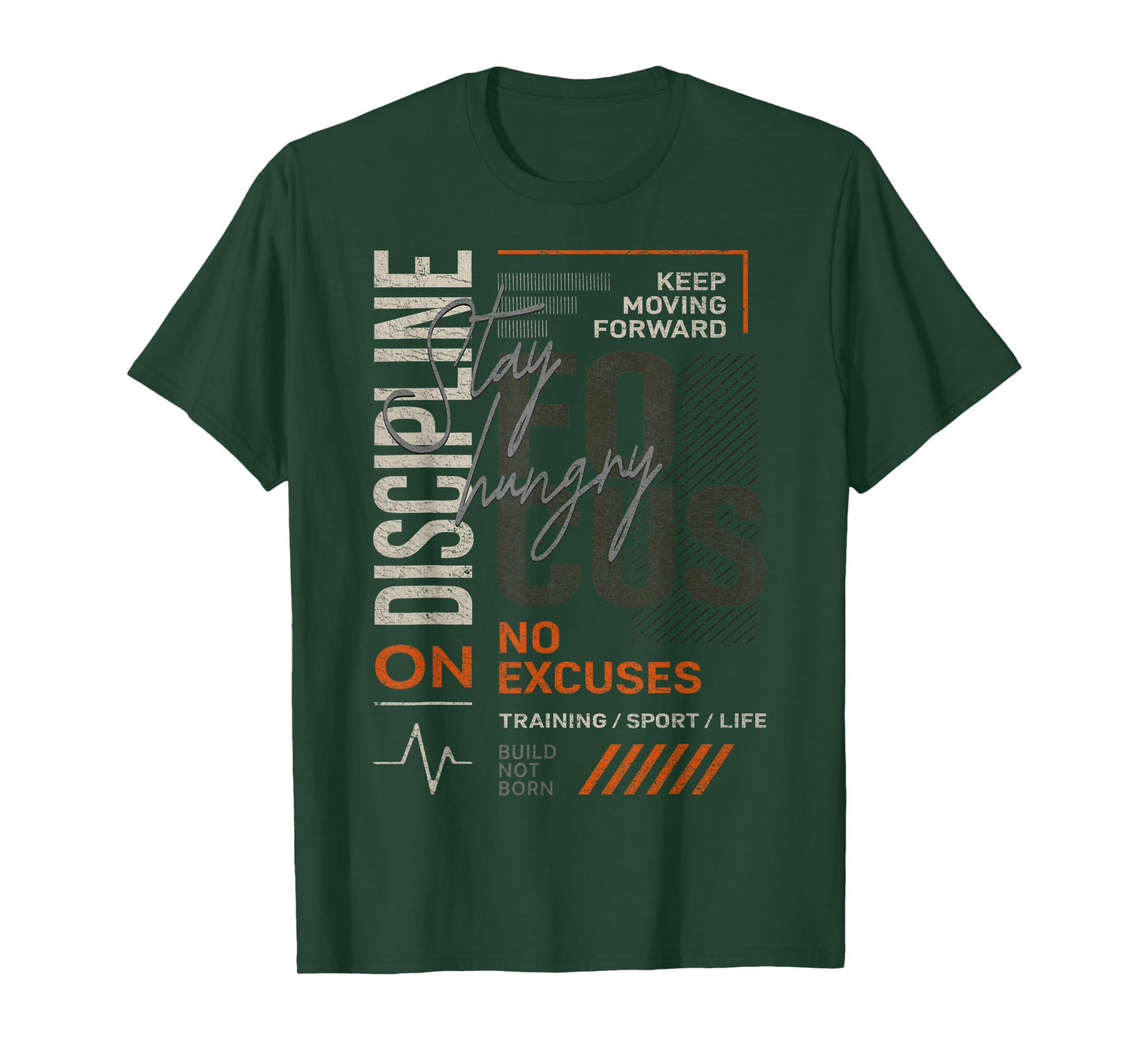 Y2K Fitness Quote Gym Training Discipline Yoga Sport Workout T-Shirt