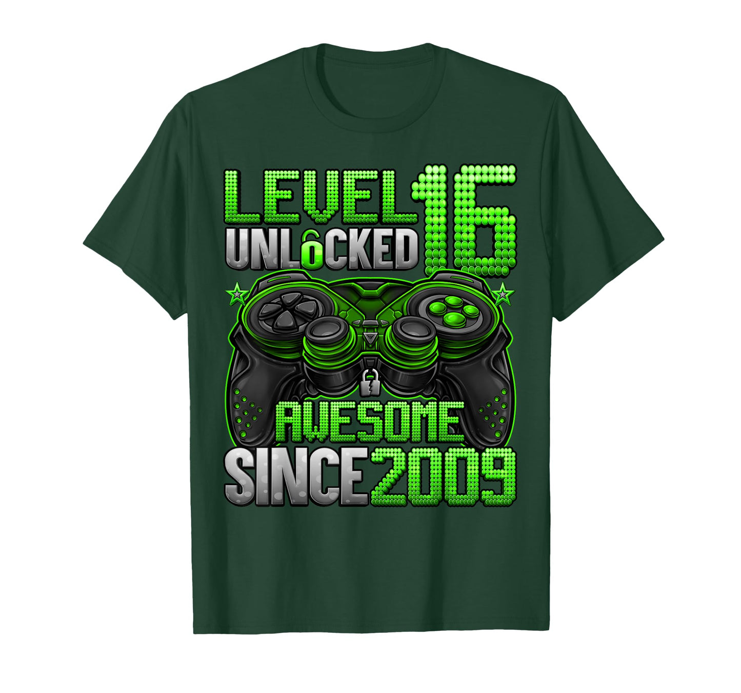 Level 16 Unlocked 16 Year Old Gifts Boys 16th Birthday Boy T-Shirt