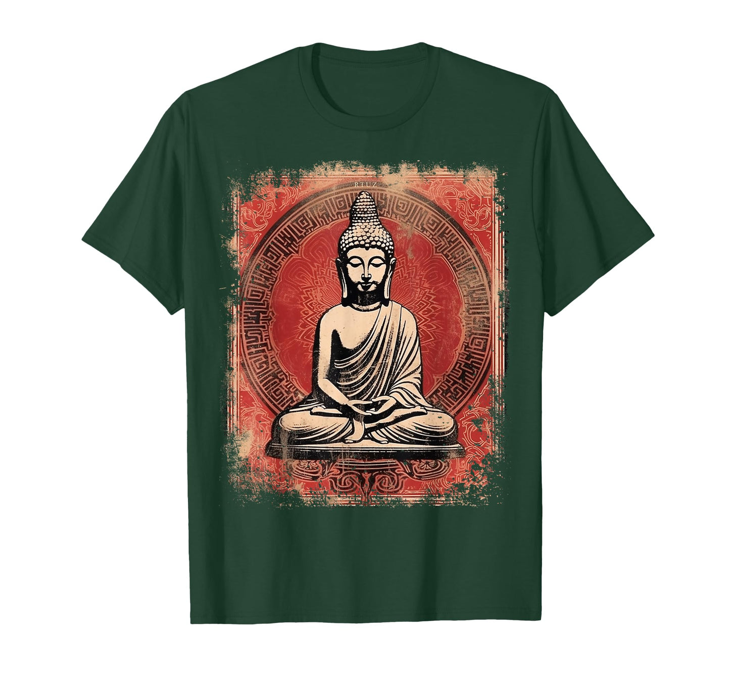 Hip Hop Y2K Vintage Hipster Retro Edgy Streetwear Buddha T-Shirt