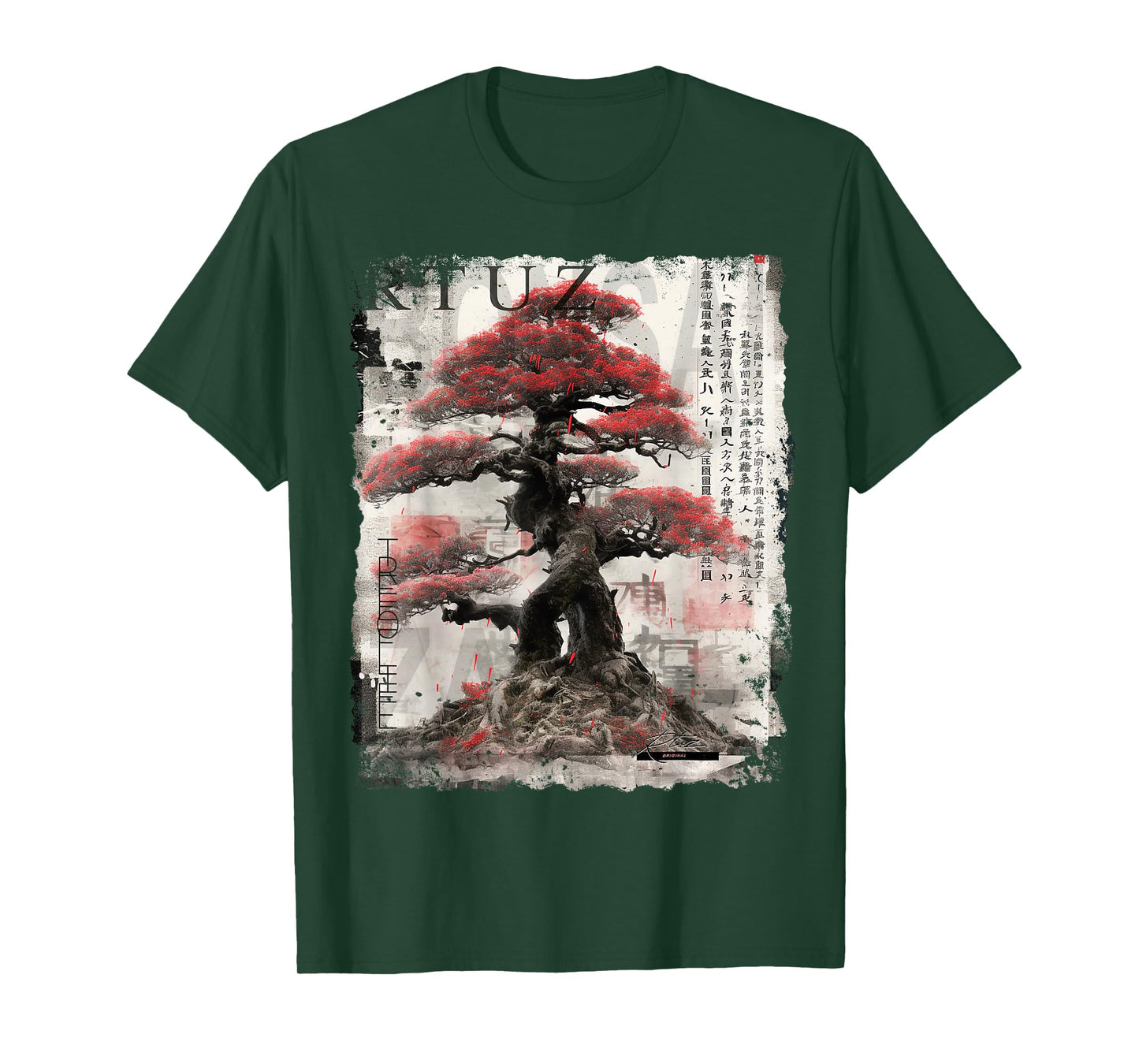Hip Hop Y2K Vintage Hipster Edgy Urban Streetwear Bonsai T-Shirt