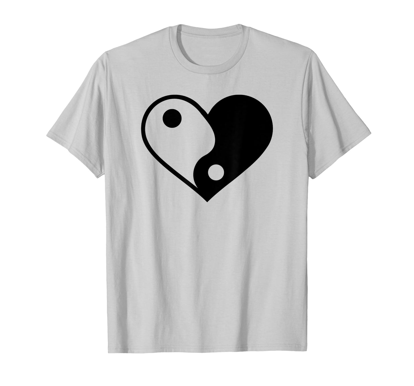 Yin yang heart T-Shirt