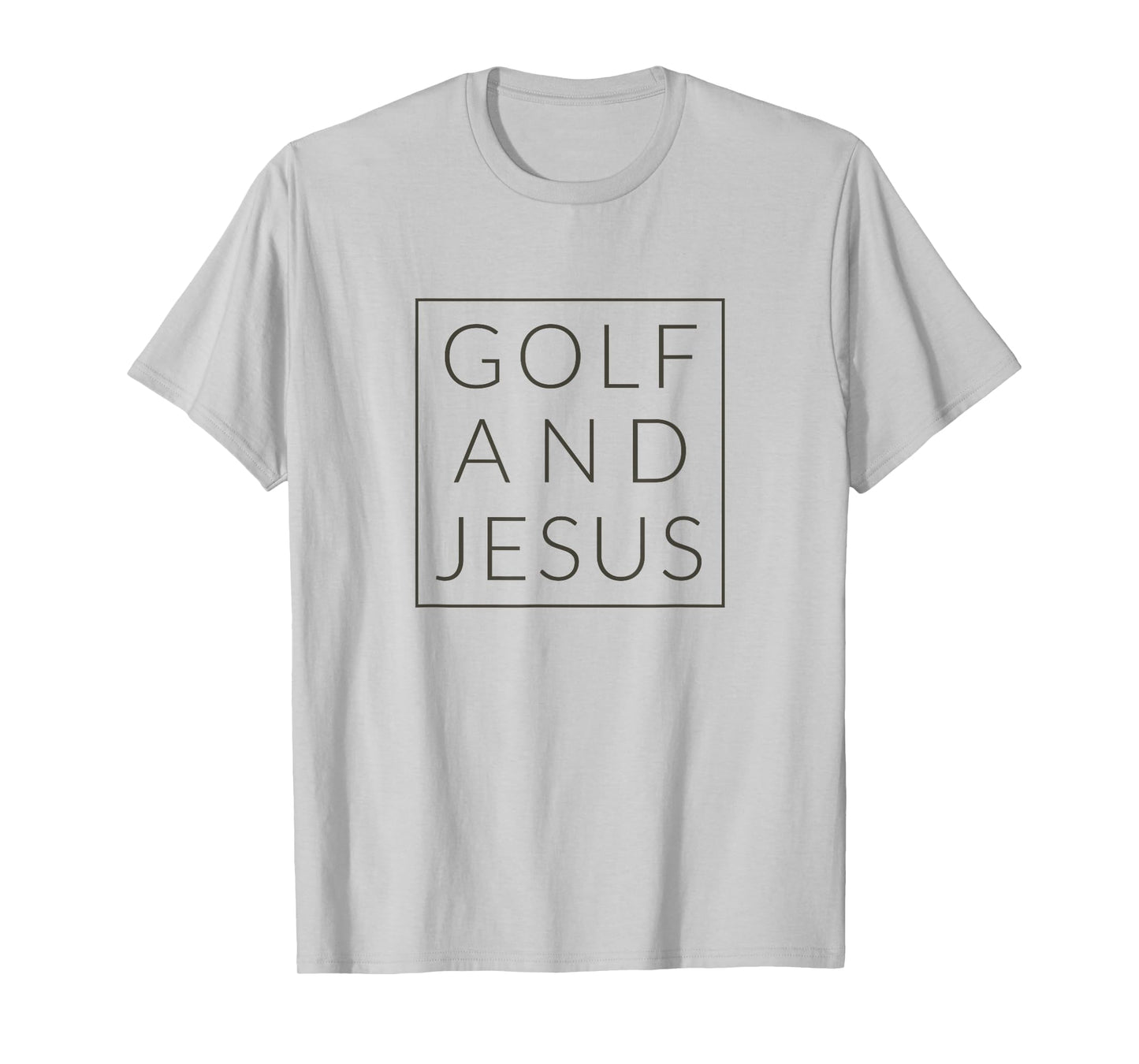 Golf and Jesus, Christian Golfer Fun Golfing Sport Tshirt T-Shirt