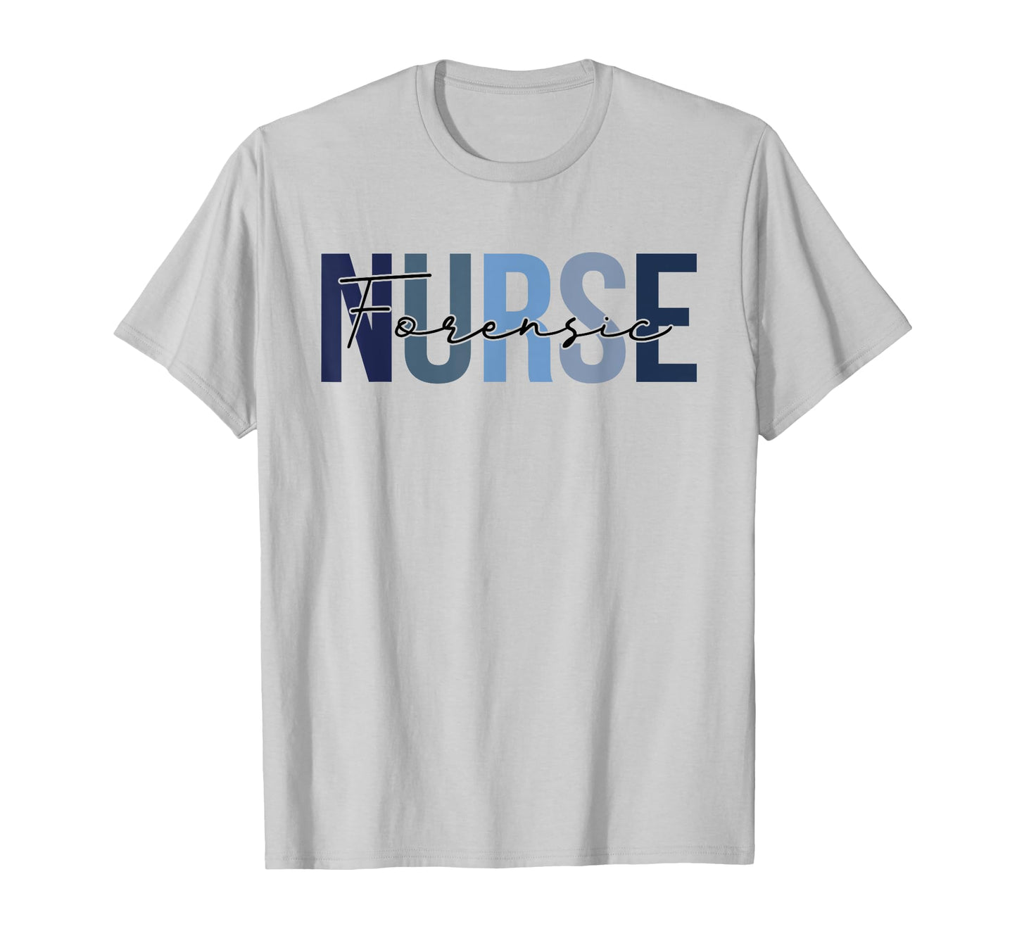 Retro Forensic Nurse Gifts Womens Nursing Apparel T-Shirt