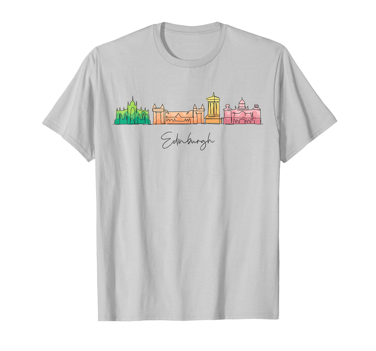 Travel Europe Scotland Edinburgh United Kingdom Vacation Tee T-Shirt