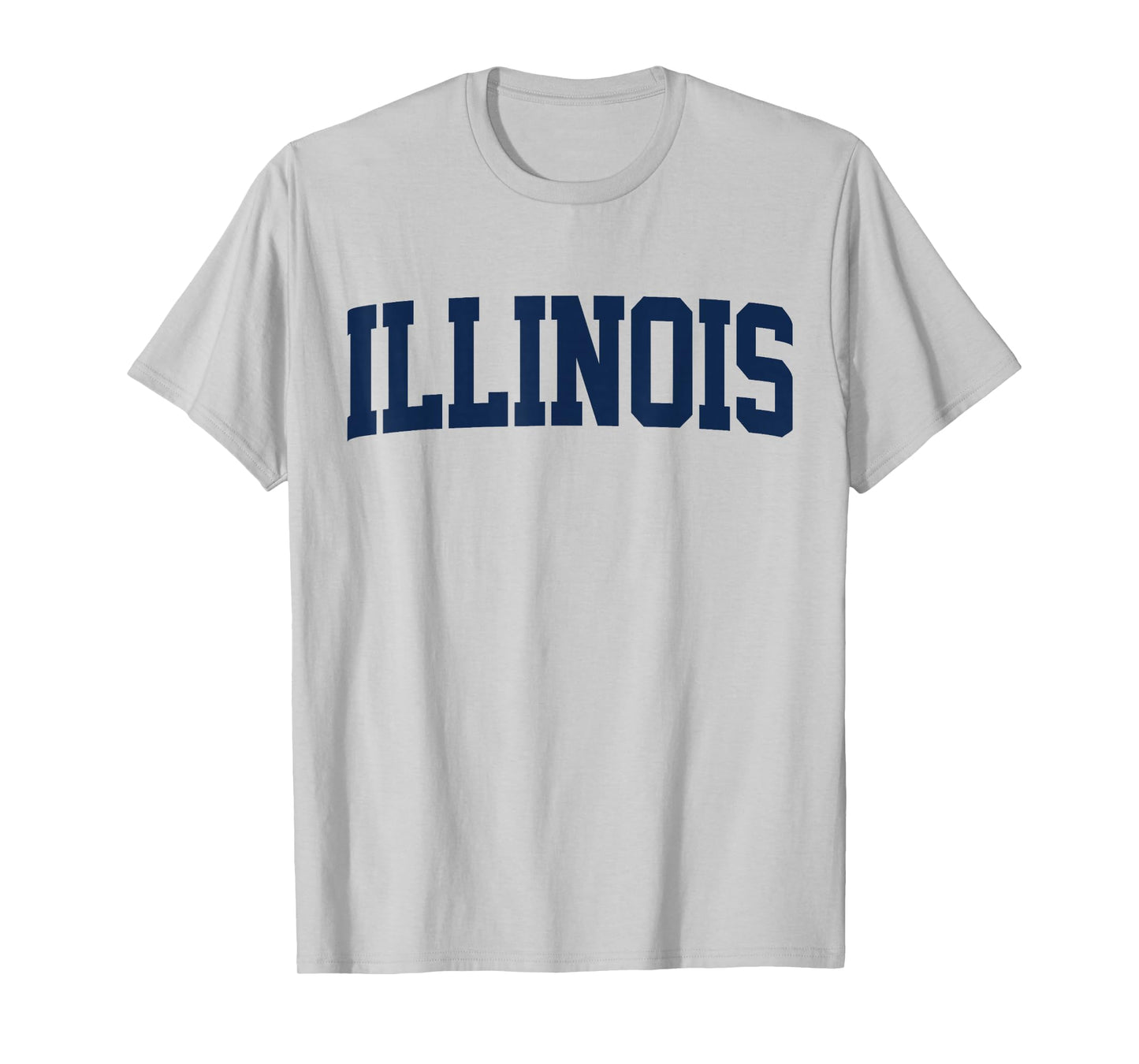 Retro Illinois Tee Vintage Illinois Orange Blue Throwback IL T-Shirt