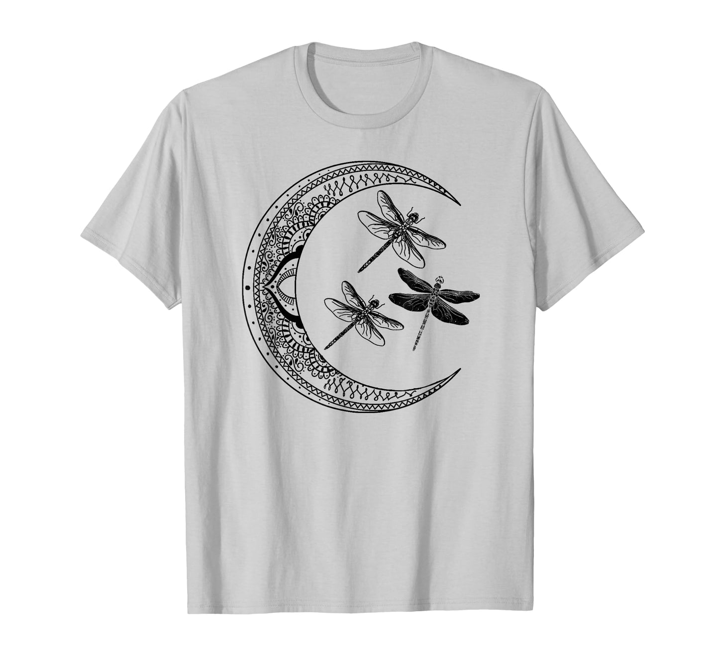 Mandala Dragonfly Gothic Dragonflies T-Shirt