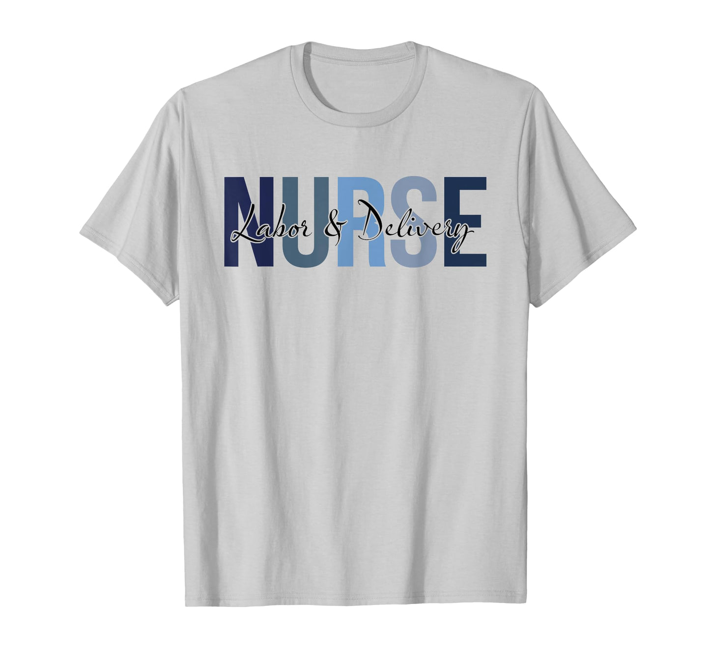 Retro Labor & Delivery Nurse Gifts Womens Nursing Apparel T-Shirt