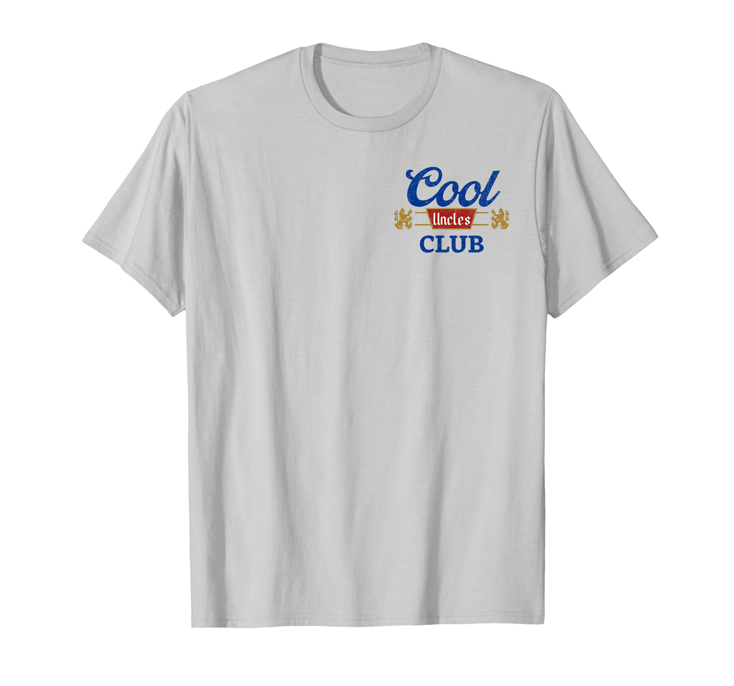 Cool Uncles Club Best Uncle Ever Funny Pocket Fathers Day T-Shirt