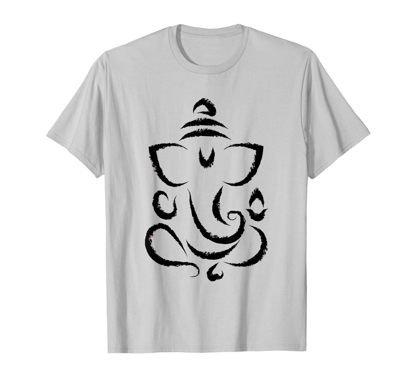 Yoga Hindu Indian Meditation Deepavali Diwali Rangoli Ganesh T-Shirt