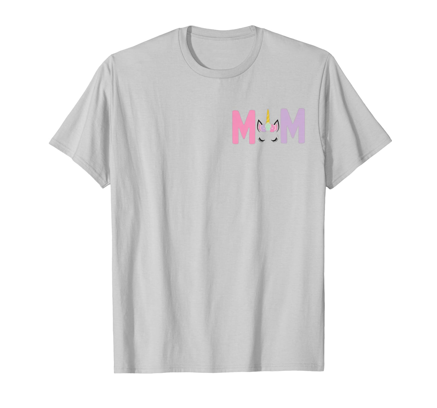 Unicorn Mom First Birthday Girl Family Matching Mama Party T-Shirt