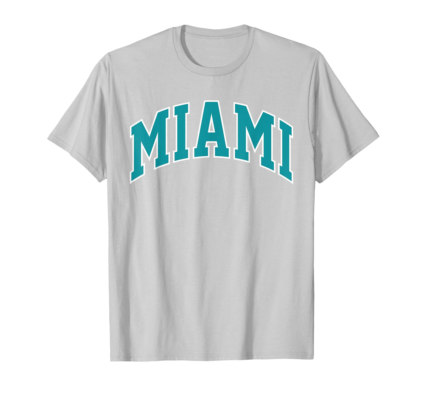 Retro Miami Men Miami Women Vintage Classic Orange Aqua FL T-Shirt