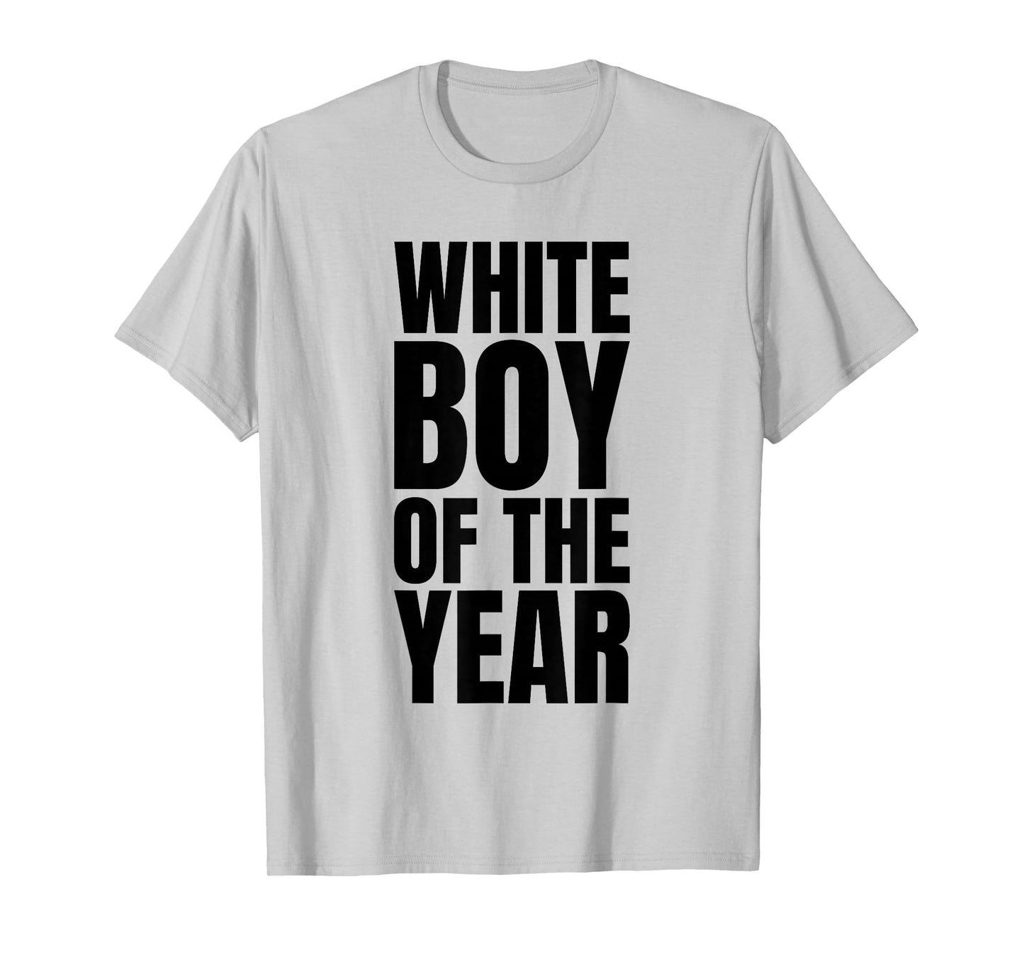 White Boy Of The Year For Men Boys Kids Funny Graphic T-Shirt