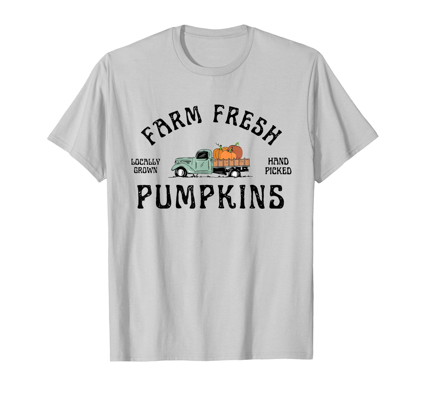 Farm Fresh Pumpkins Vintage Truck Fall Autumn Thanksgiving T-Shirt