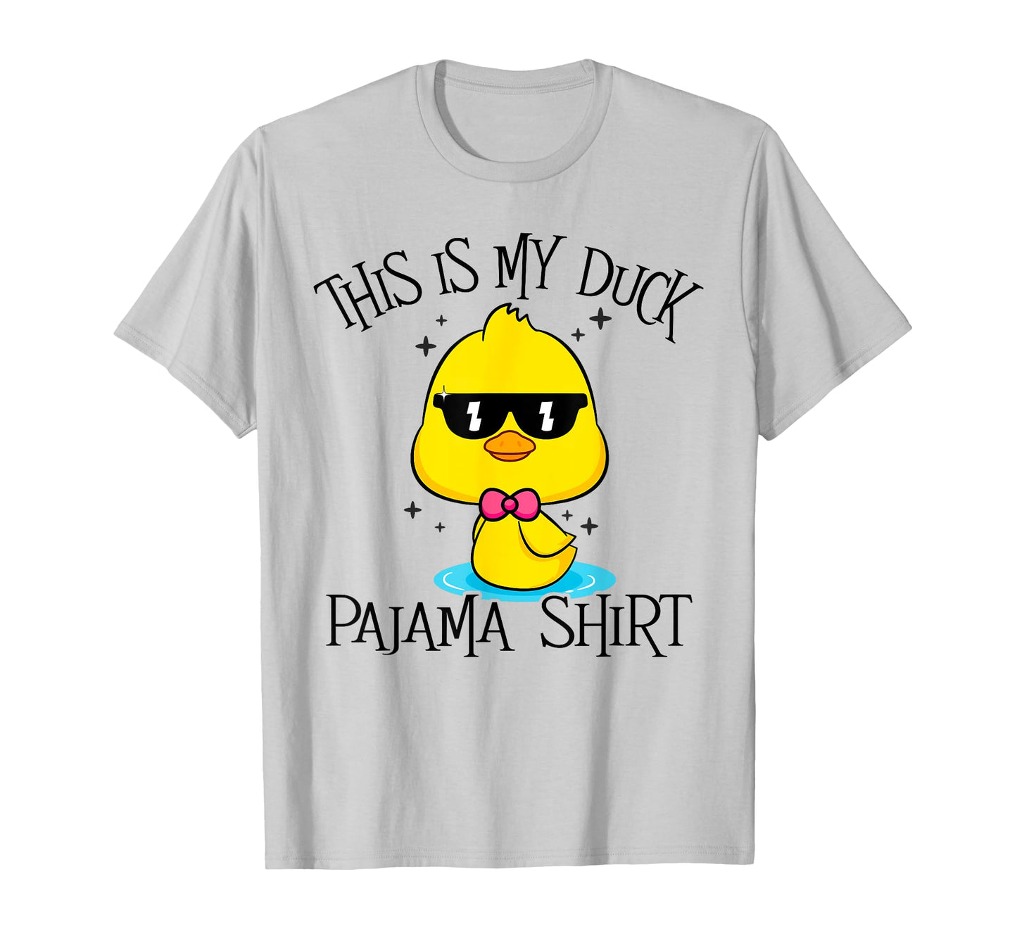 This Is My Duck Pajama Fun Duck Halloween Costume Girl Women T-Shirt
