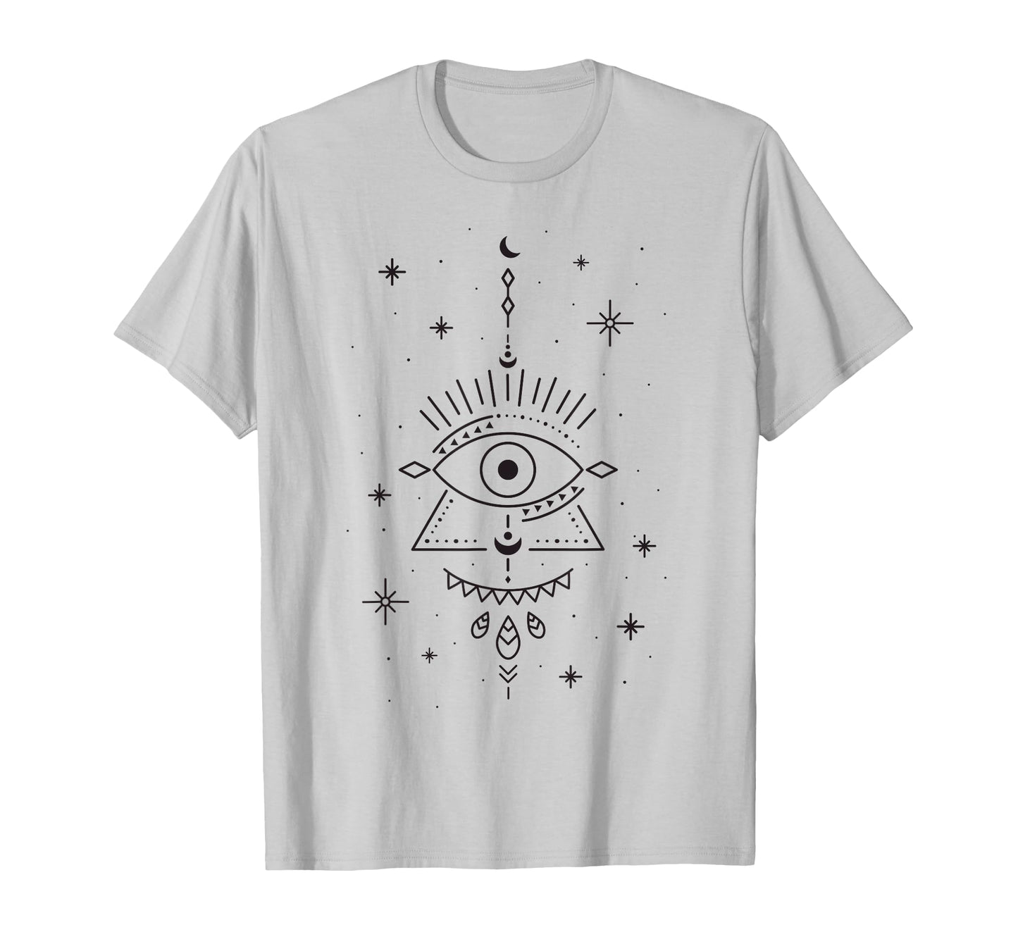 Seeing Eyes Yoga Evil Eye Yoga Evil Eye Curse Protection T-Shirt