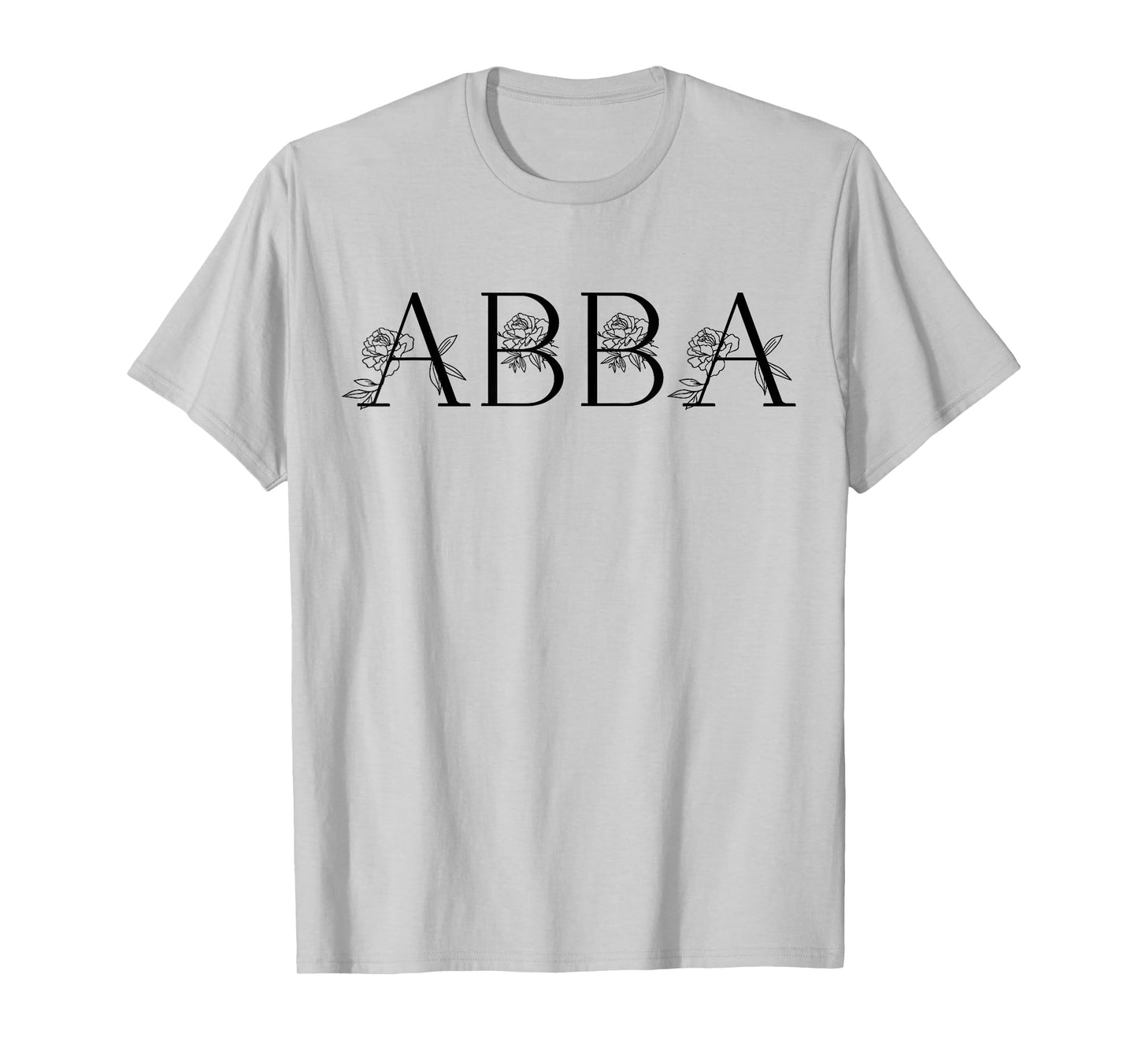 Abba Name Women Men Kids Abba Birthday Shirt Gift Abba Name T-Shirt