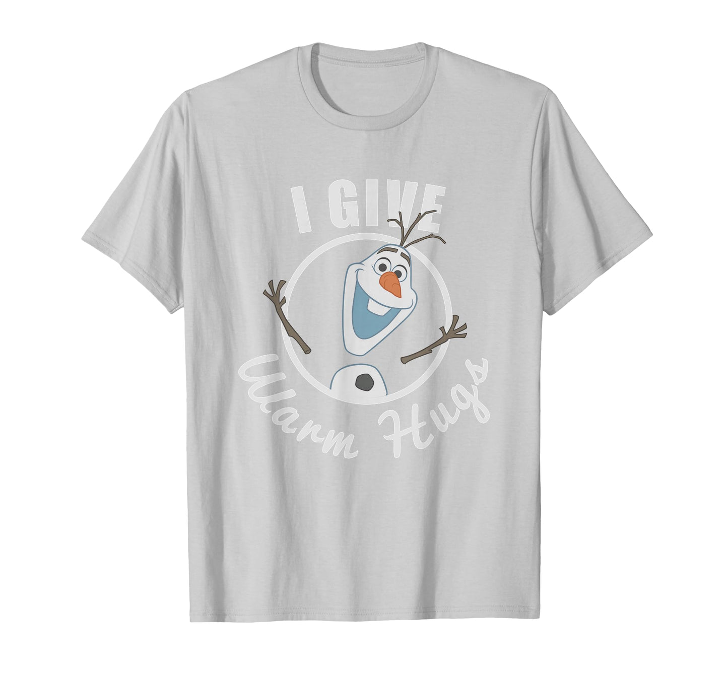 Disney Frozen I Give Warm Hugs Olaf Portrait Vintage T-Shirt