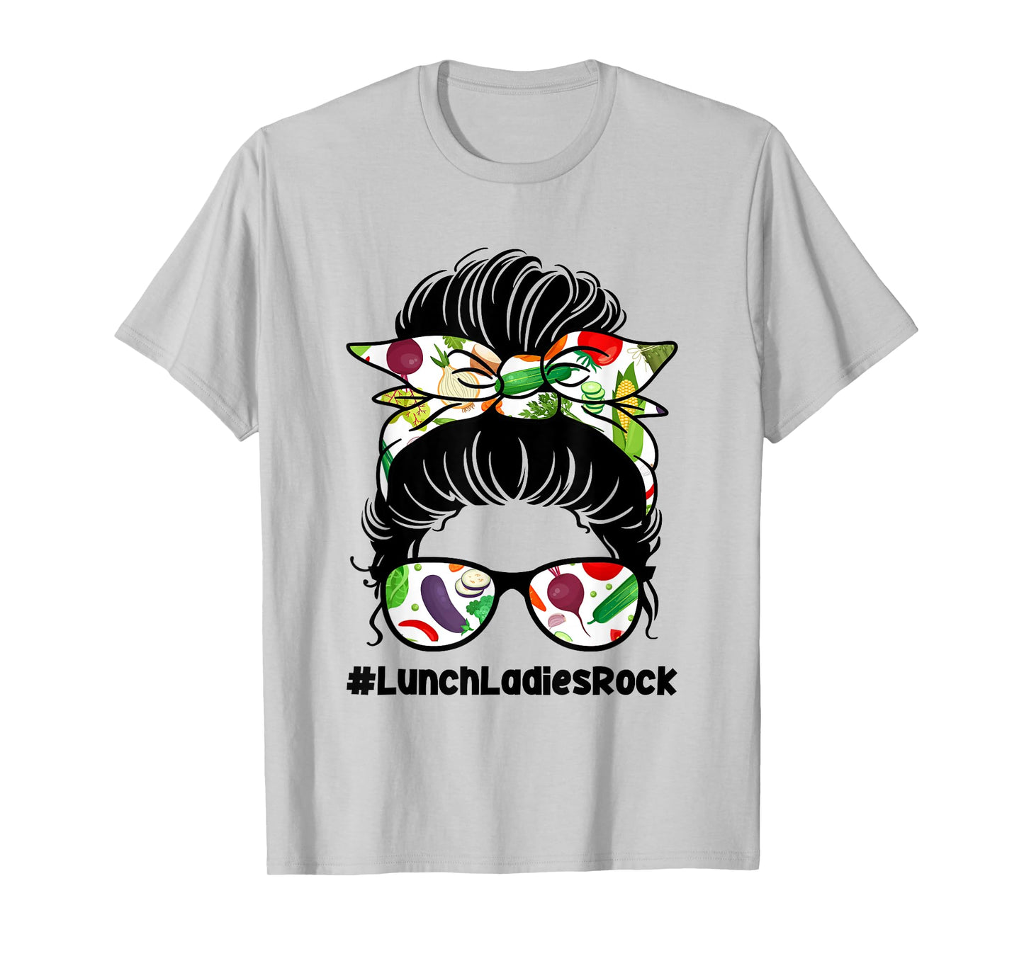 Lunch Ladies Rock Food Service School Cafeteria Worker T-Shirt