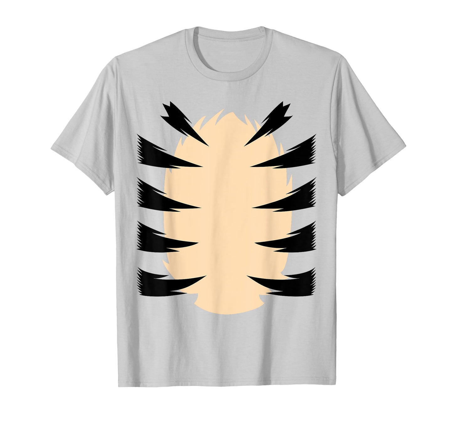Tiger Stripes DIY Halloween Costume Tiger Belly Orange Tiger T-Shirt