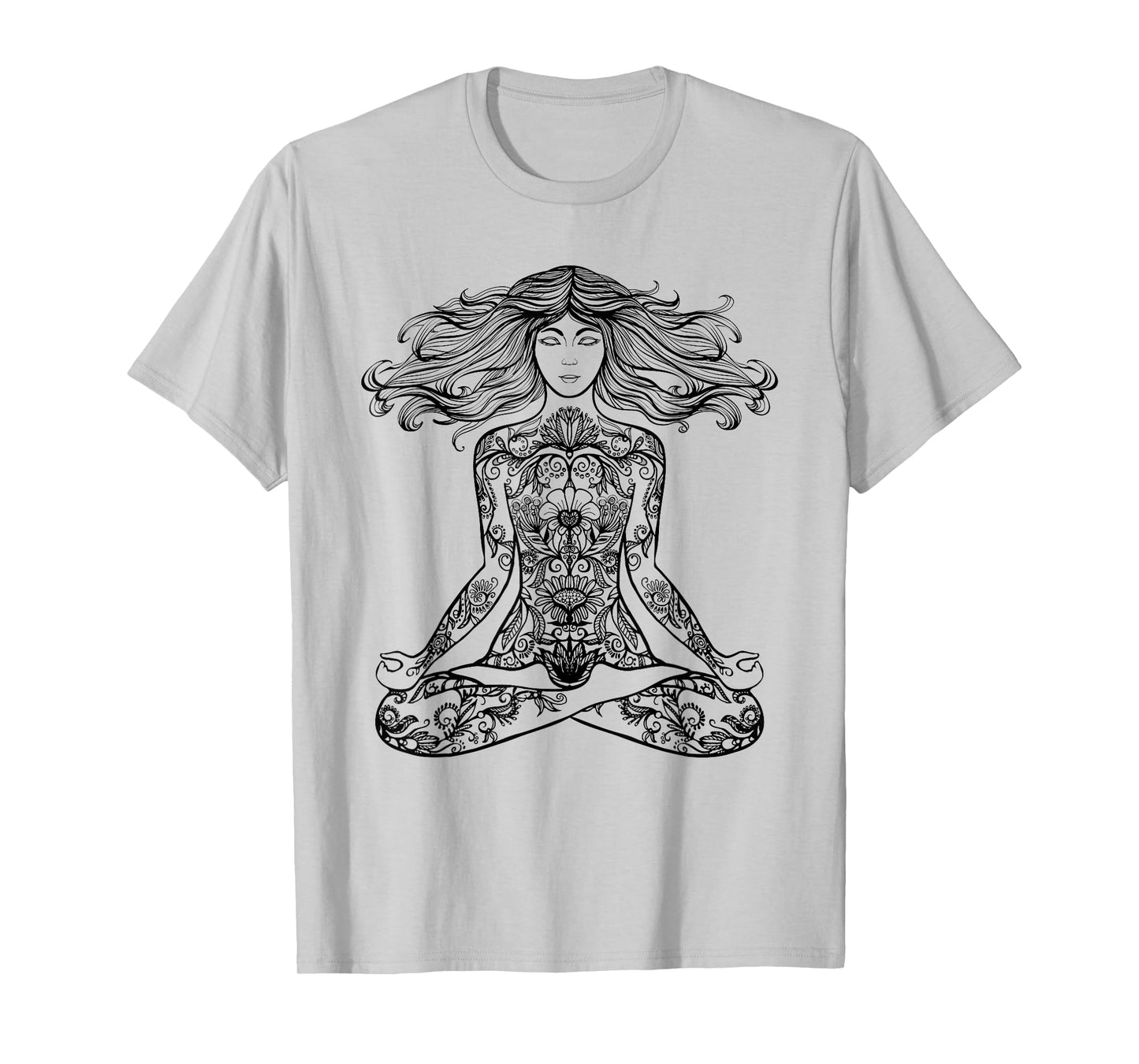 Zen Meditation T Shirt Cute Yoga Clothes Gifts For Women Men T-Shirt