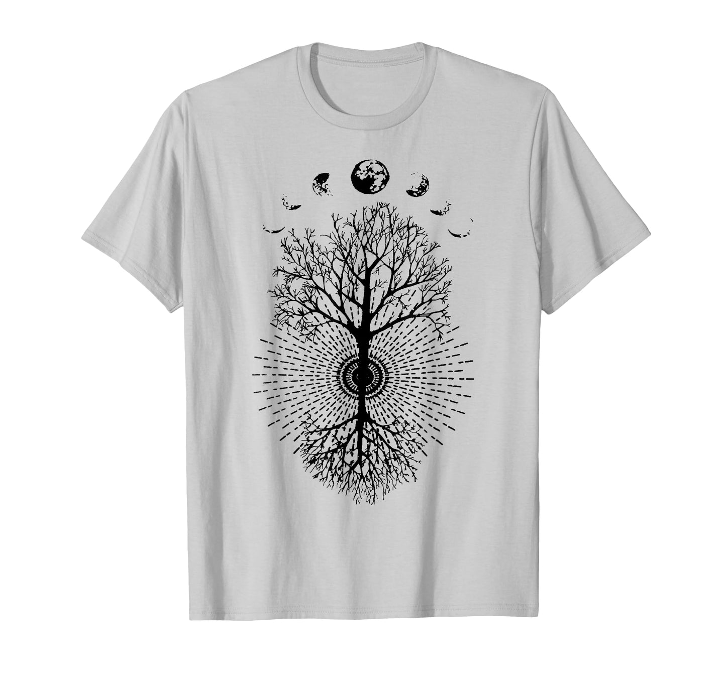 Phases of the Moon Tree Shirt