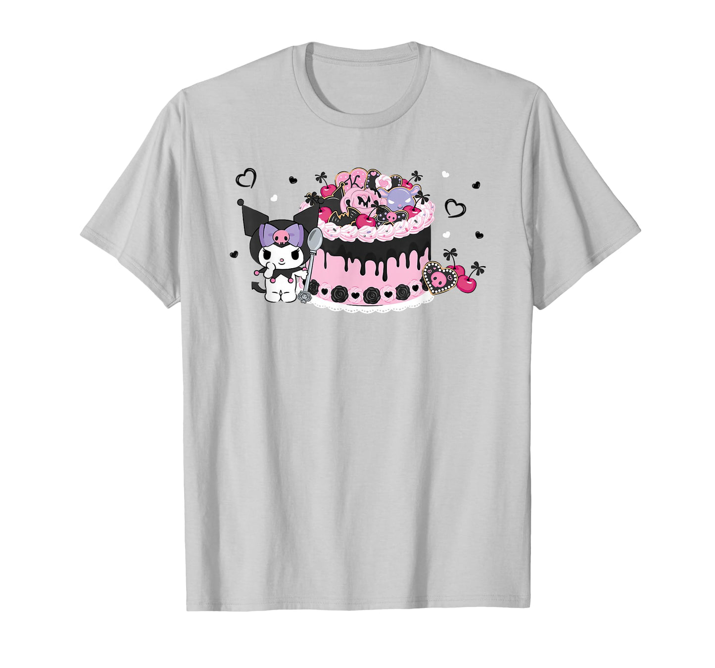 Kuromi Kawaii Cake T-Shirt