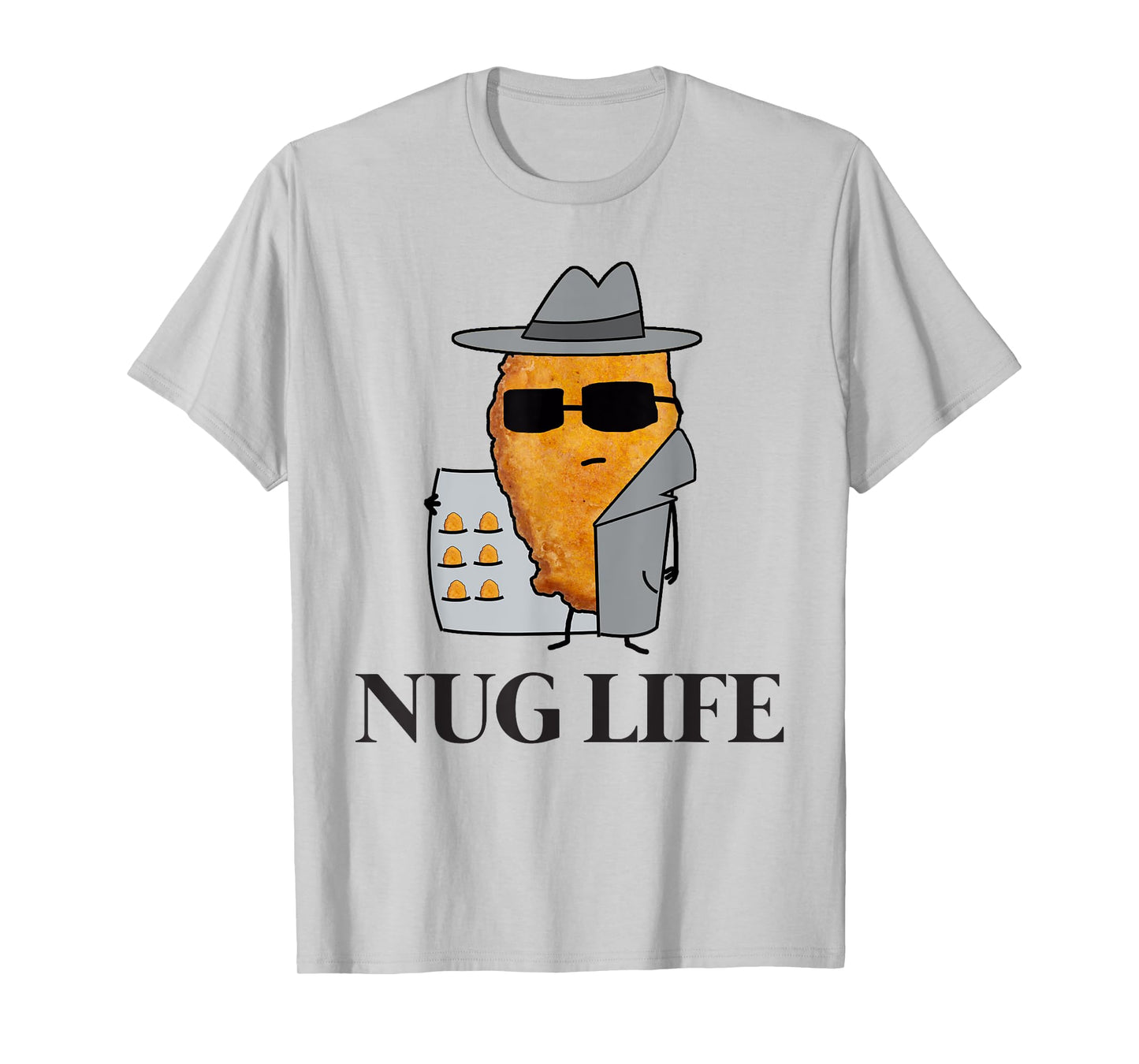 Nug Life Tee Shirt Chicken Nugget Tshirt for Men Women Kid's T-Shirt