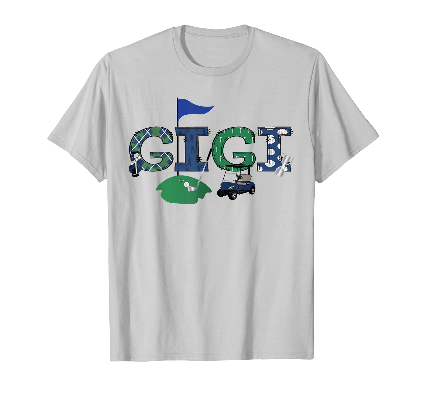 Golf Gigi Hole In One Golf First Birthday Party T-Shirt
