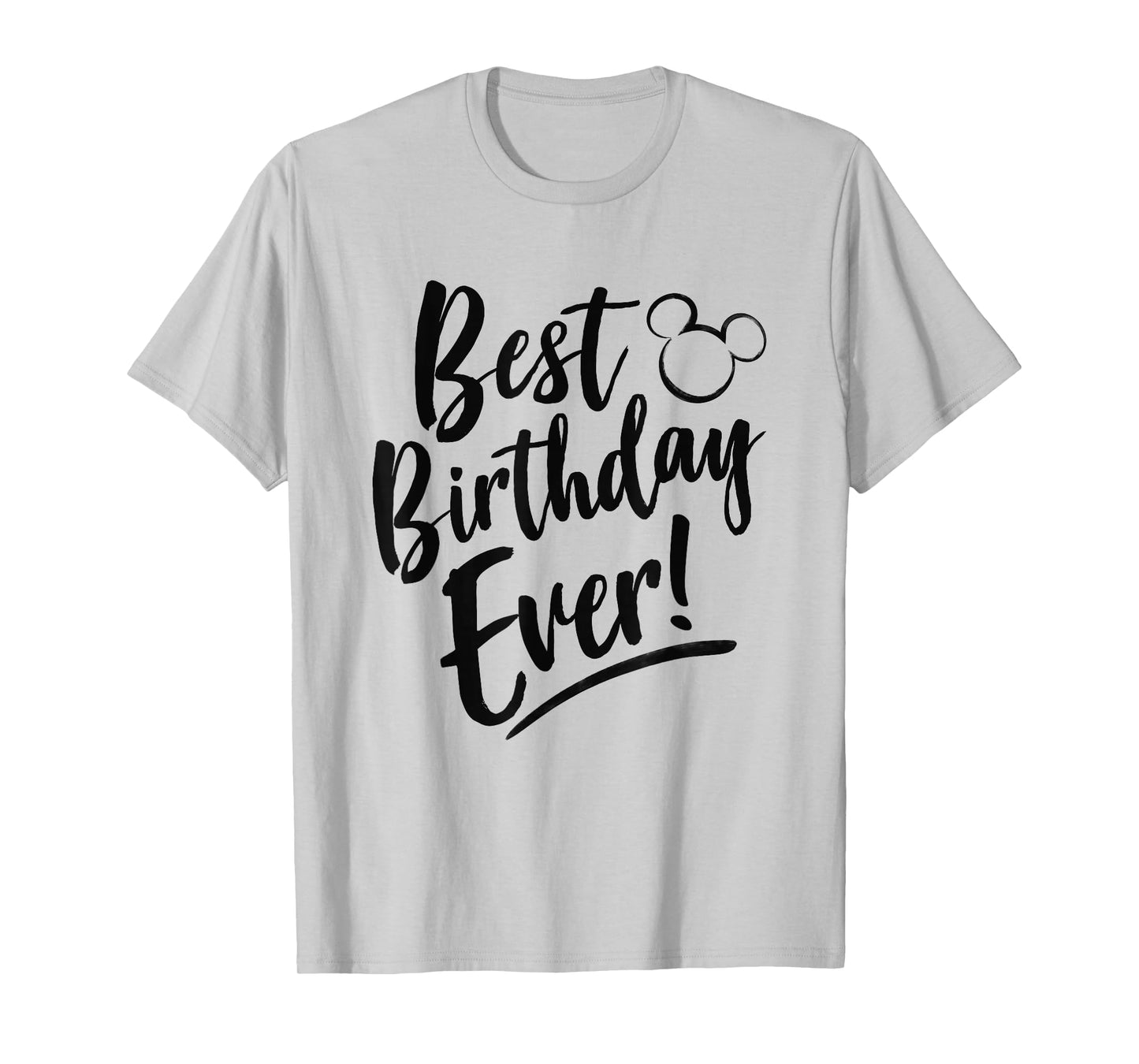 Disney Mickey And Friends Best Birthday Ever Classic Logo T-Shirt